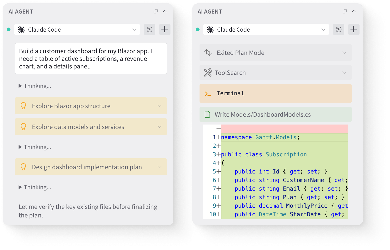 AI Agents in Radzen Blazor Studio